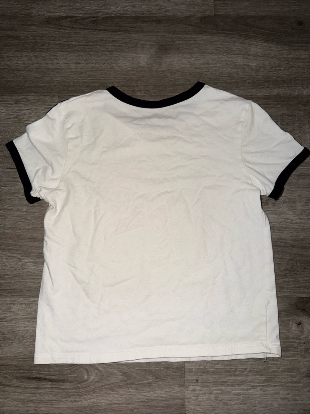 NWOT White 'Persistence' Snoopy Ringer Tee - Picture 4 of 4
